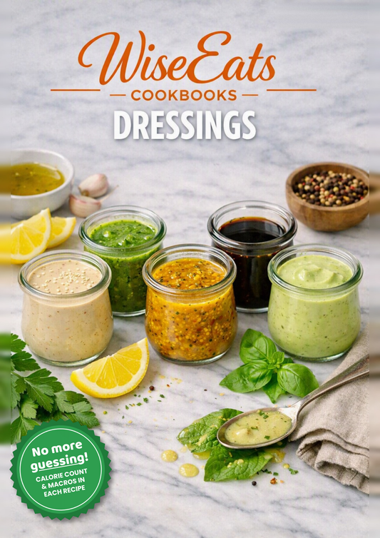 WiseEats Dressings Collection cookbook cover