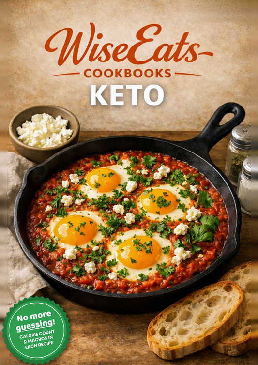 WiseEats Keto Collection cookbook cover