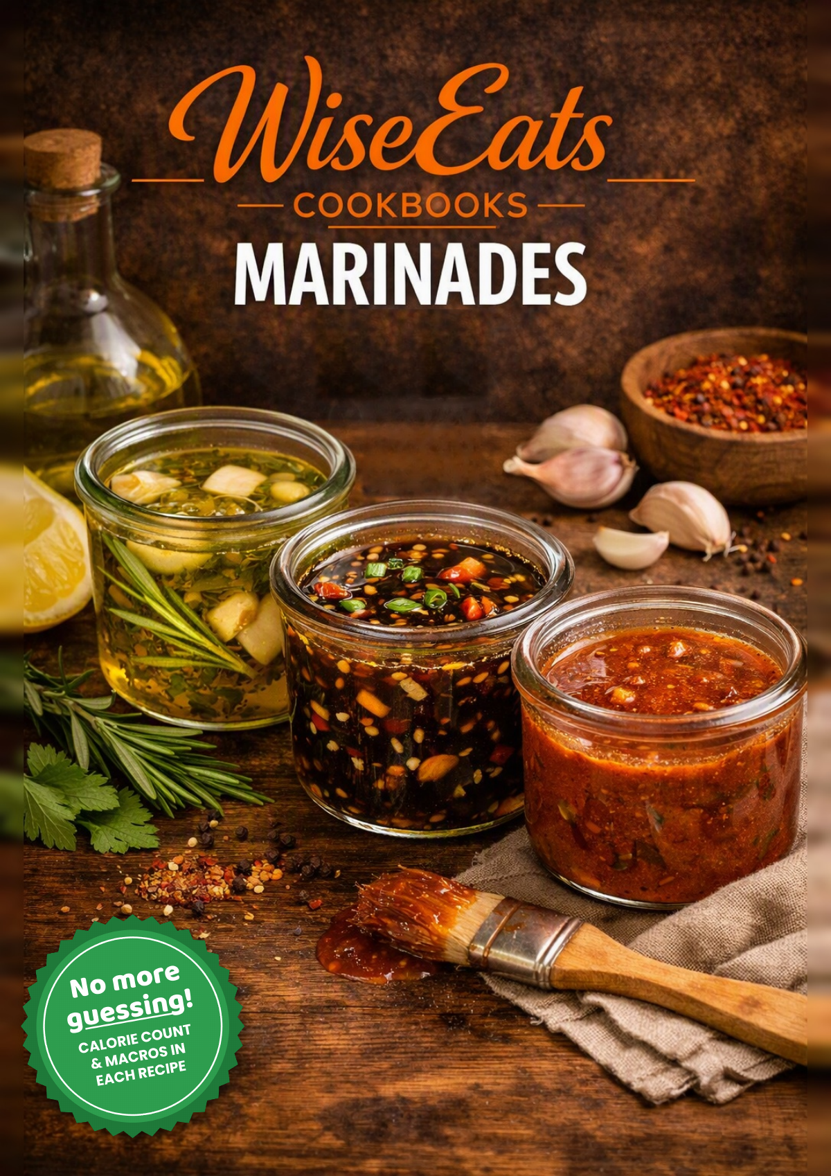WiseEats Marinades Collection cookbook cover