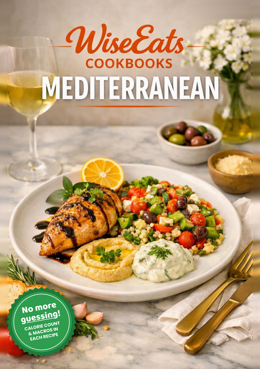 WiseEats Mediterranean Collection cookbook cover