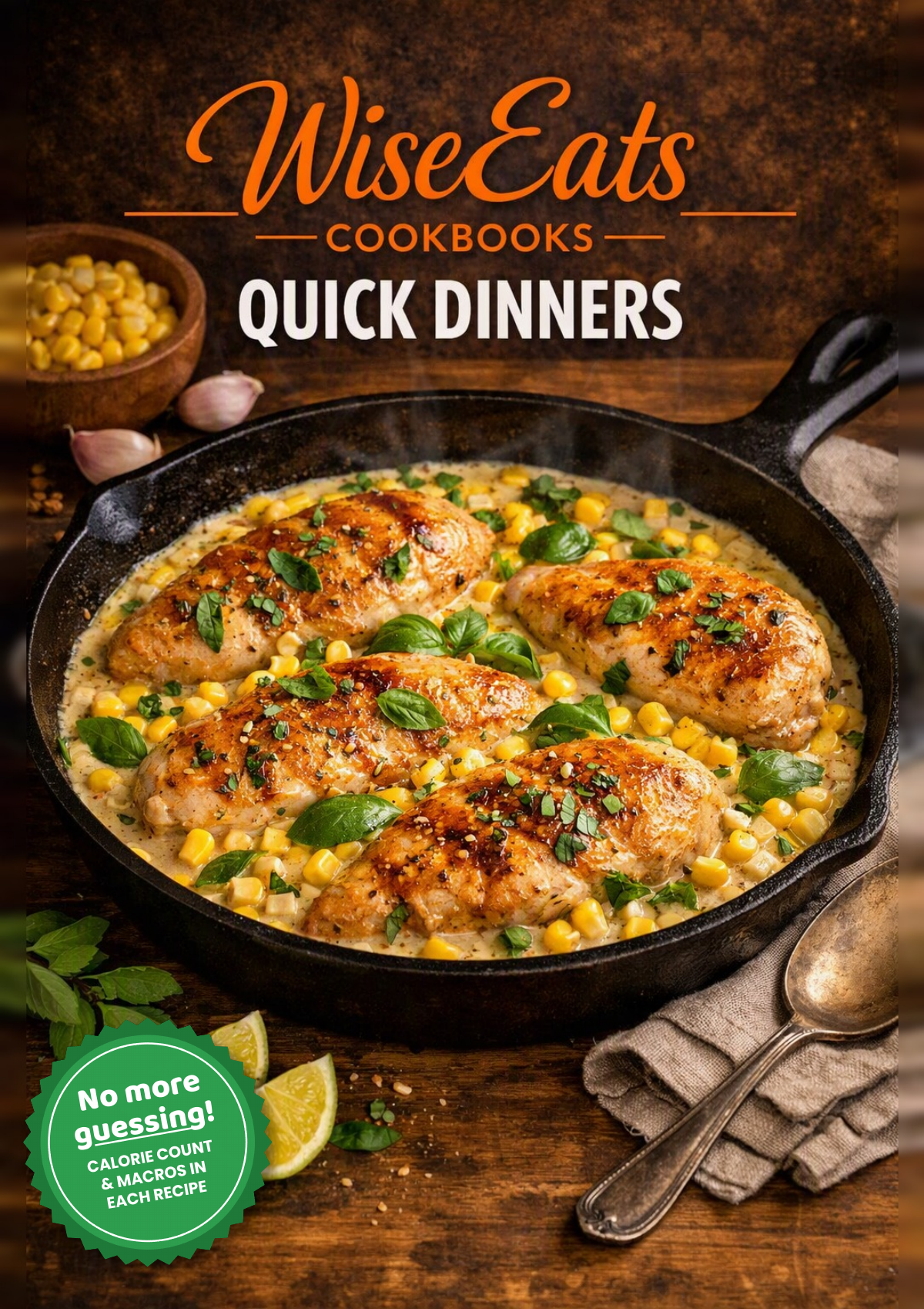 WiseEats Quick Dinners Collection cookbook cover
